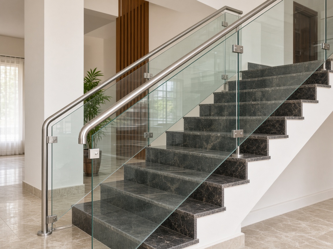 Toughened Glass Railing